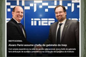 Alvaro Parisi assume chefia de gabinete do Inep